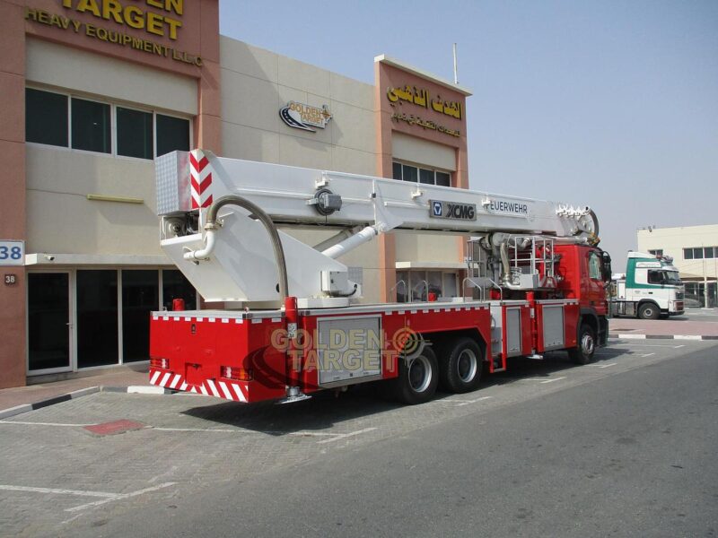 2012 Mercedes Actros 3332 6x4 Aerial Platform 6 Cylinder Diesel Engine Red 53 Meter