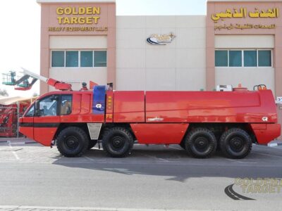 2003 MAN 36.1000VF 8x8 Rosenbauer Airport Fire Truck 12 Cylinder MAN Diesel Engine Red