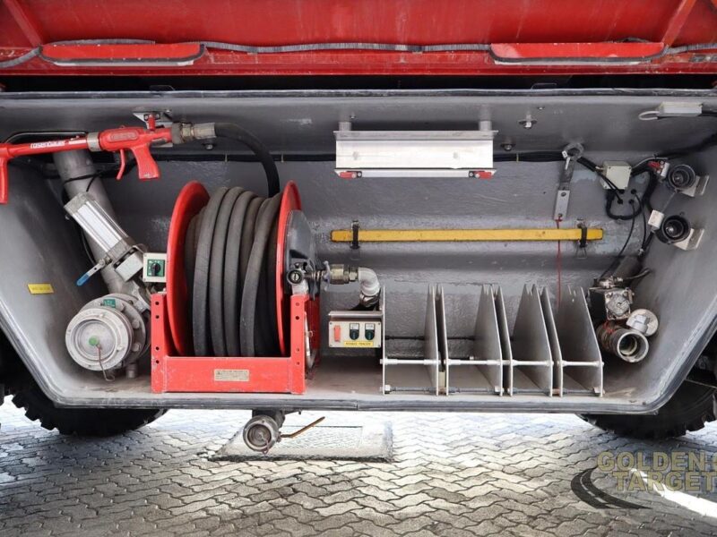 2003 MAN 36.1000VF 8x8 Rosenbauer Airport Fire Truck 12 Cylinder MAN Diesel Engine Red