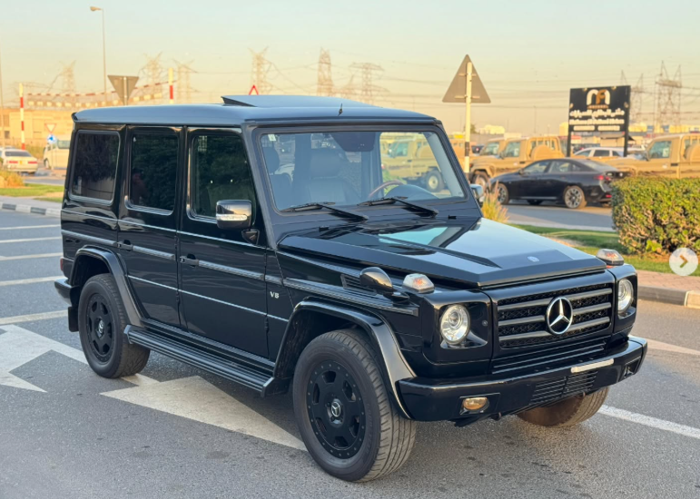 2009 Mercedes-Benz G 550 Edition 30 5.5 Liters V8 Petrol Engine Black SUV 4 Auction Grade