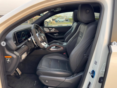 2020 Mercedes-AMG GLE 53 4MATIC+ Coupe 3.0 Litres Turbo L6 Engine White Black SUV
