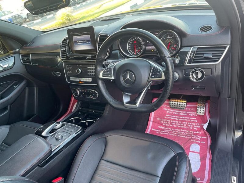 2018 Mercedes-Benz GLE 43 AMG Coupe 3.0-liter V6 Biturbo Petrol Engine Black SUV