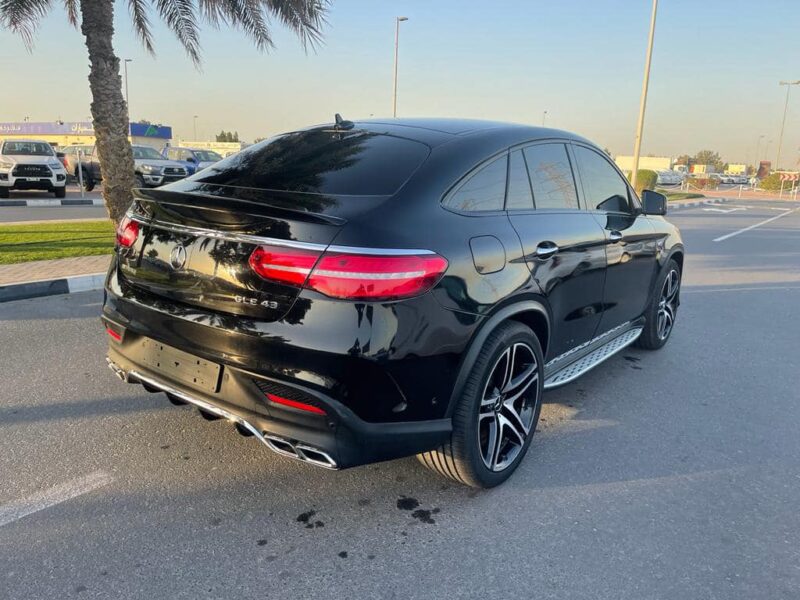 2018 Mercedes-Benz GLE 43 AMG Coupe 3.0-liter V6 Biturbo Petrol Engine Black SUV