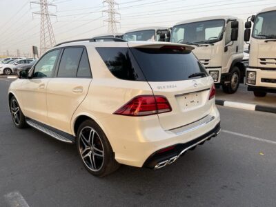 2016 Mercedes-Benz GLE 350d 4MATIC 3.0-liter V6 Turbo Diesel Engine White Black SUV
