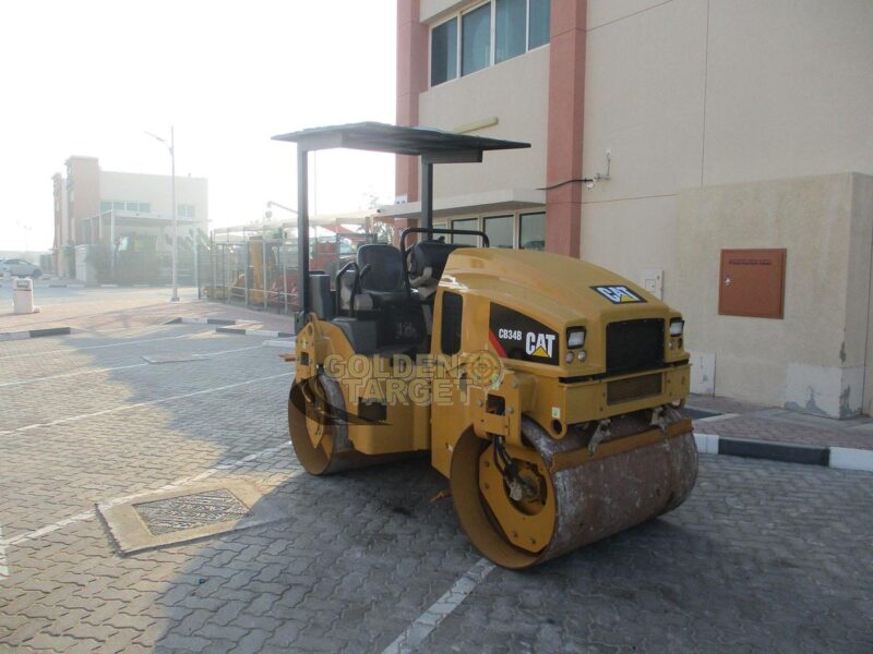 2021 Caterpillar CB34B Tandem Roller 4 cylinder Diesel Engine Automatic