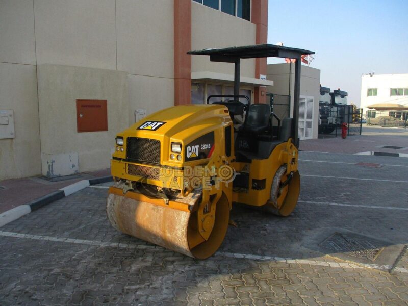 2021 Caterpillar CB34B Tandem Roller 4 cylinder Diesel Engine Automatic