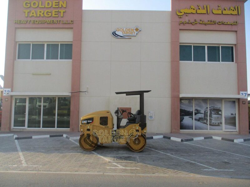 2021 Caterpillar CB34B Tandem Roller 4 cylinder Diesel Engine Automatic