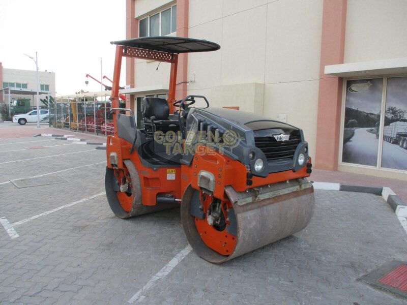2016 HAMM HD14VV Tandem Roller 4-Cylinder Kubota Diesel Engine