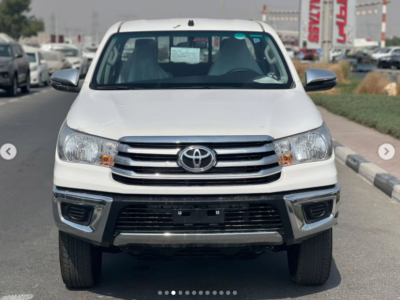 2025 Toyota Hilux 2.4 Litres 4-Cylinder Turbo Diesel White Red Double Cab Pickup MT