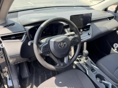 2025 Toyota Corolla Cross 1.8 Litres 4-cylinder Hybrid Engine Black SUV Automatic