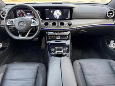 2017 Mercedes-Benz E43 AMG 3.0 Litres V6 Biturbo Petrol Engine Silver Black Sedan