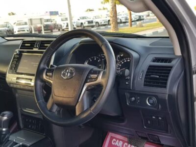 2018 Toyota Land Cruiser Prado GXL 2.8-litre Turbo 4 Cylinder Diesel Silver Black SUV