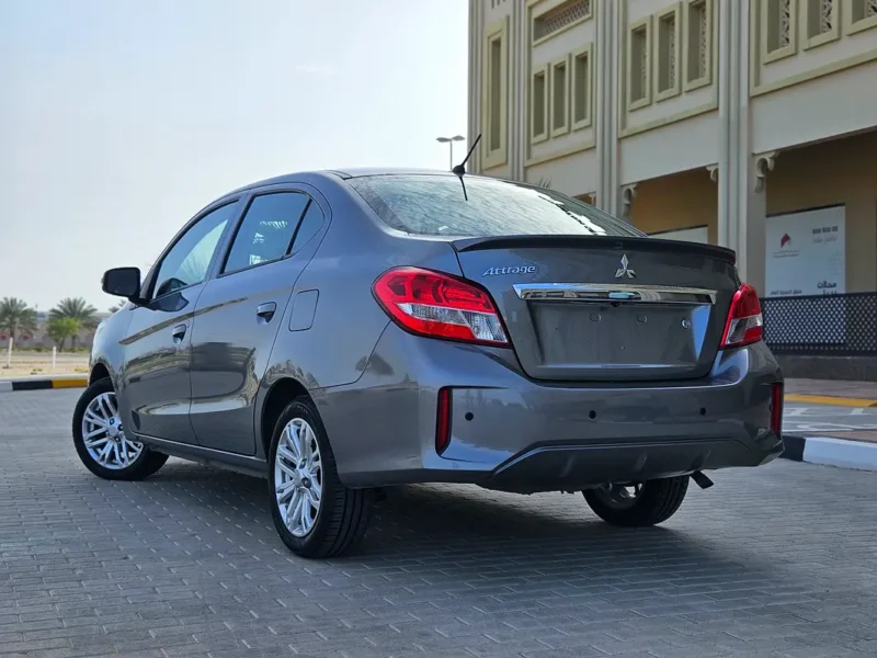 2023 Mitsubishi Attrage GLX 1.2-liter Inline-3-cylinder Petrol Engine Grey White Sedan GCC