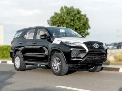 2026 Toyota Fortuner GX 2.4 Litres 4 Cylinder Diesel Engine Black Tan Automatic GCC