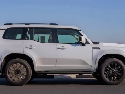 2026 Toyota Prado VXL 2.4 Litres AT 4-Cylinder Turbo Petrol Engine White Beige SUV