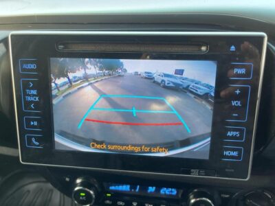 2019 Toyota Hilux SR5 Dual Cab 2.8L 1GD-FTV 4 Cylinder Diesel Turbo White Black Pickup