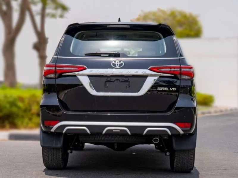2023 Toyota Fortuner 4.0 Litres 6 Cylinders Petrol Engine Black Tan SUV Full Option