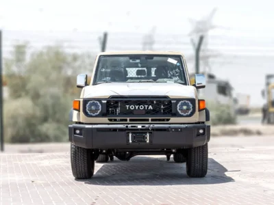 2026 Toyota Land Cruiser LC76 2.8 Litres 4-Cylinder Turbo Diesel Engine Beige Brown SUV