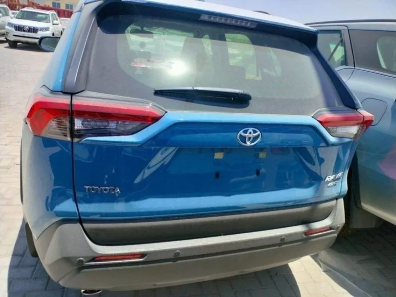 2023 Toyota RAV 4 2.0 Litres 4 Cylinders Petrol Engine Blue Tan SUV Automatic GCC
