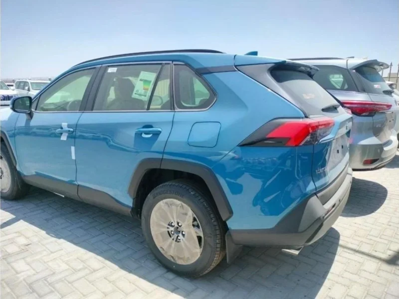 2023 Toyota RAV 4 2.0 Litres 4 Cylinders Petrol Engine Blue Tan SUV Automatic GCC