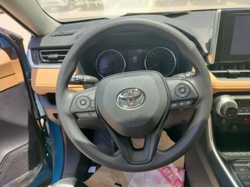 2023 Toyota RAV 4 2.0 Litres 4 Cylinders Petrol Engine Blue Tan SUV Automatic GCC