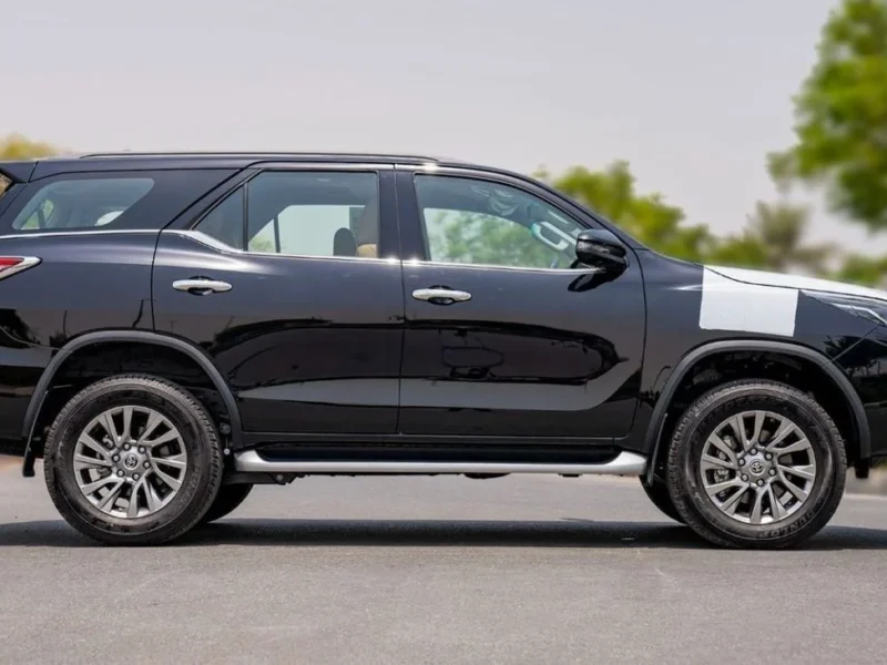 2023 Toyota Fortuner 4.0 Litres 6 Cylinders Petrol Engine Black Tan SUV Full Option