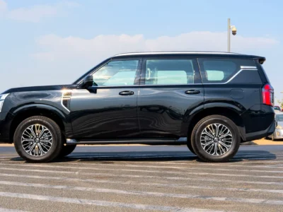 2026 Nissan Patrol SE Platinum 3.8 Litres V6 Petrol Engine Black Red SUV Automatic GCC