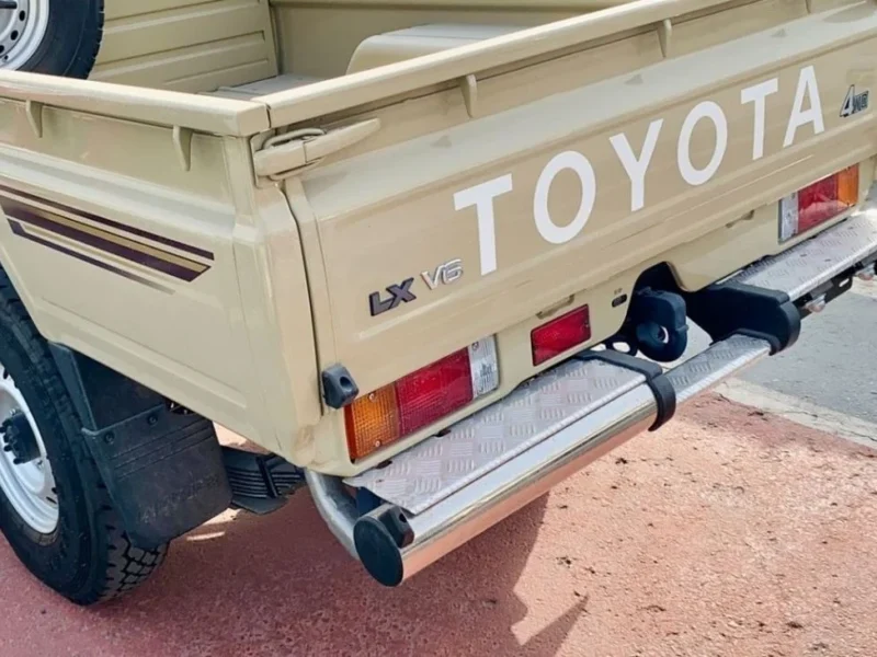 2025 Toyota Land Cruiser 79 4.0L V6 Petrol Engine Manual Single Cabin Beige Pickup Truck