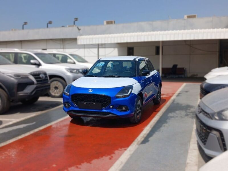 2025 Suzuki Swift GLX 1.2 Litres 3 Cylinders Petrol Engine Blue Black Hatchback Automatic