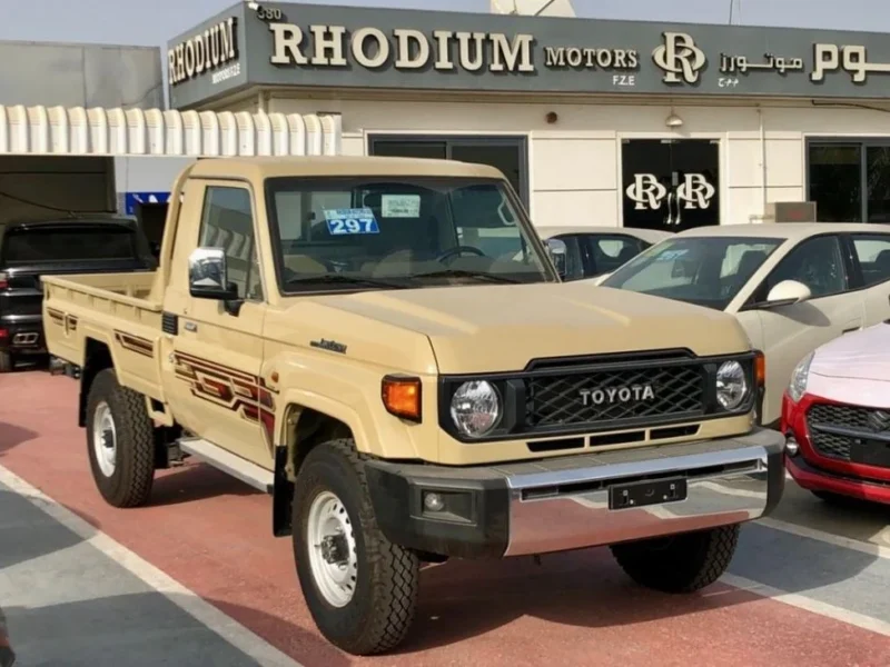 2025 Toyota Land Cruiser 79 4.0L V6 Petrol Engine Manual Single Cabin Beige Pickup Truck