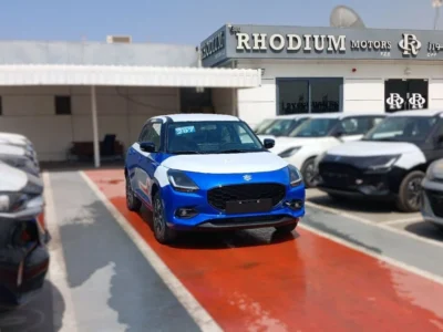 2025 Suzuki Swift GLX 1.2 Litres 3 Cylinders Petrol Engine Blue Black Hatchback Automatic