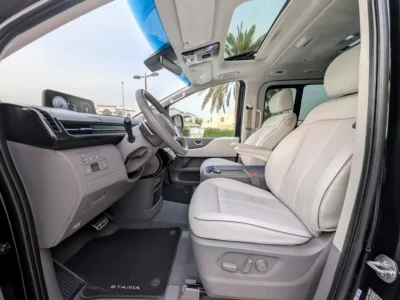 2022 Hyundai Staria Luxury 2.2 Litres 4 Cylinders DIESEL Engine Black Beige Van