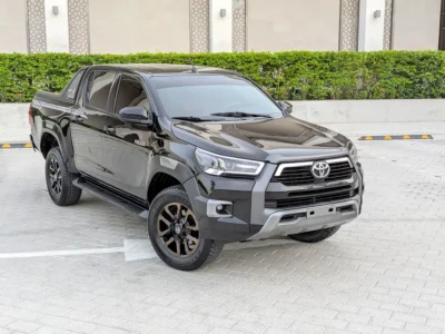 2022 Toyota Hilux Adventure Facelifted 2026 2.7L V4 Petrol Engine Black Red Pickup