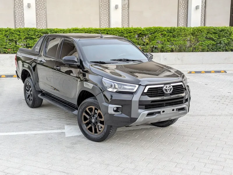 2022 Toyota Hilux Adventure Facelifted 2026 2.7L V4 Petrol Engine Black Red Pickup