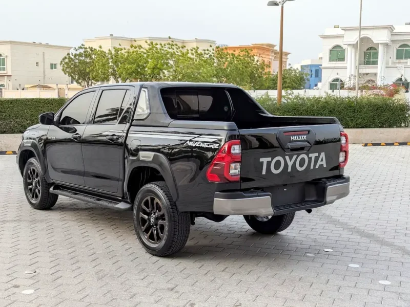 2022 Toyota Hilux Adventure Facelifted 2026 2.7L V4 Petrol Engine Black Red Pickup