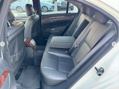2008 Mercedes-Benz S 350 3.5 Litres 6 Cylinders Petrol Engine White Black Sedan RWD
