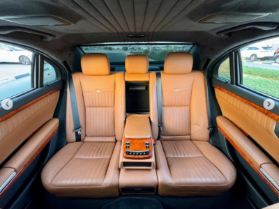 2009 Mercedes-Benz S 600 5.5 Liters 12-cylinder Petrol Engine Black Orange Sedan RWD