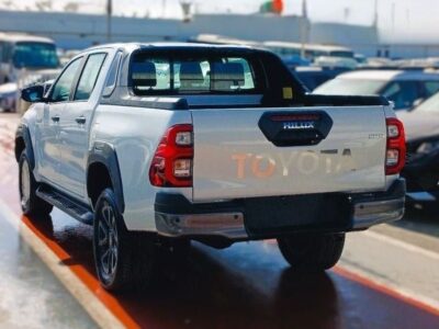 2025 Toyota Hilux Adventure 4.0-liter V6 Petrol Engine White Black Pickup Truck GCC Specs
