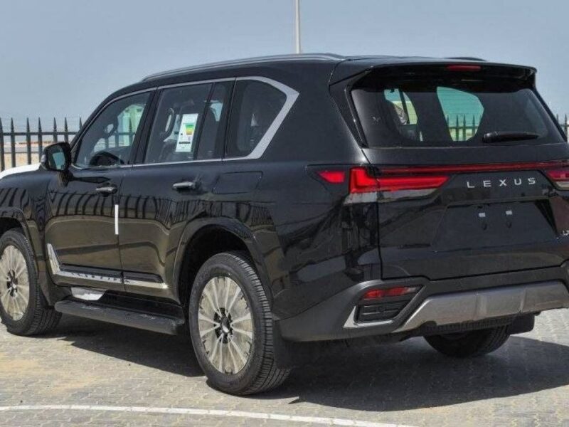 2024 Lexus LX 600 3.5-liter Twin-turbo V6 Urban Petrol Engine Black Red SUV Automatic