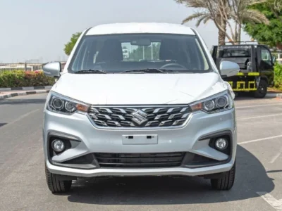 2024 Suzuki Ertiga GLX 1.5 Liters 4 Cylinders Petrol Engine Silver Black Minivan