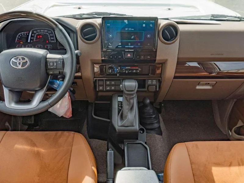 2026 Toyota Land Cruiser 70 2.8L 4-Cylinder Turbo Diesel Engine Silver Brown SUV