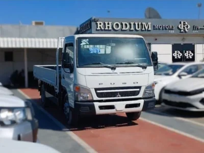 2024 Mitsubishi Canter Cargo Body 4.2 Litres Diesel 4-Cylinder Engine Manual White Black Truck