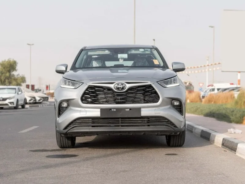 2026 Toyota Highlander LE 2.5L 4-Cylinder Hybrid Engine Silver Grey SUV Automatic GCC