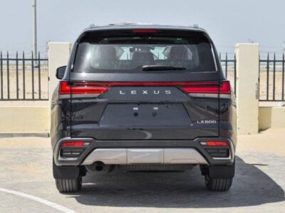 2024 Lexus LX 600 3.5-liter Twin-turbo V6 Urban Petrol Engine Black Red SUV Automatic