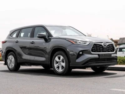 2026 Toyota Highlander LE 2.5L 4-Cylinder Hybrid Engine Grey SUV Automatic GCC