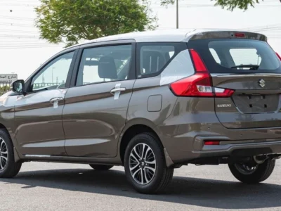 2024 Suzuki Ertiga GLX 1.5 Liters 4 Cylinders Petrol Engine Brown Black Minivan