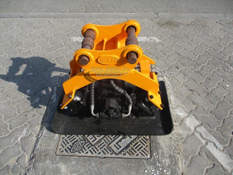 BLK Rammer BLK/04 Hydraulic Compaction Plate Fits 4–7-ton Excavator Weight 300kg