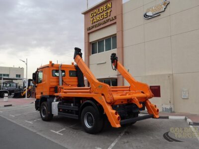 2012 Mercedes Actros 2136 4x2 Skip Loader 6 Cylinder Diesel Engine Automatic