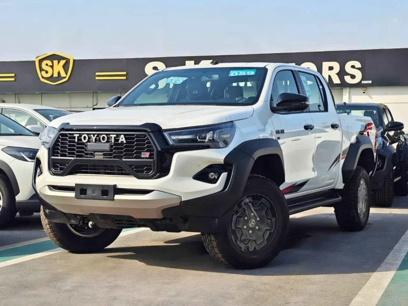 2026 Toyota Hilux GR Sport WIDE BODY 4.0L V6 Petrol White Black Double Cab Pick-up Truck