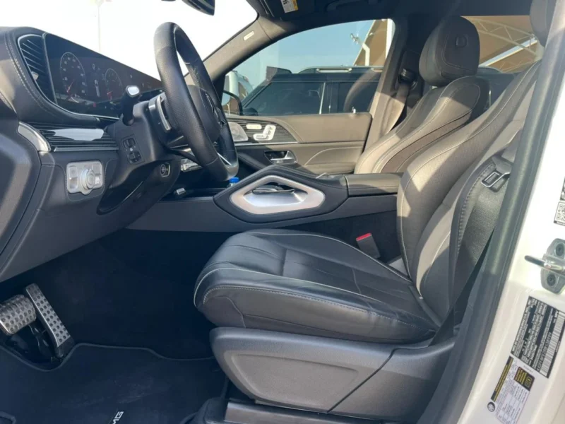 2024 Mercedes-Benz GLS 580 4MATIC 4.0-liter Twin-Turbocharged V8 Engine White Grey SUV